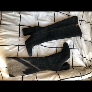 & Other Stories Suede Knee High Boots